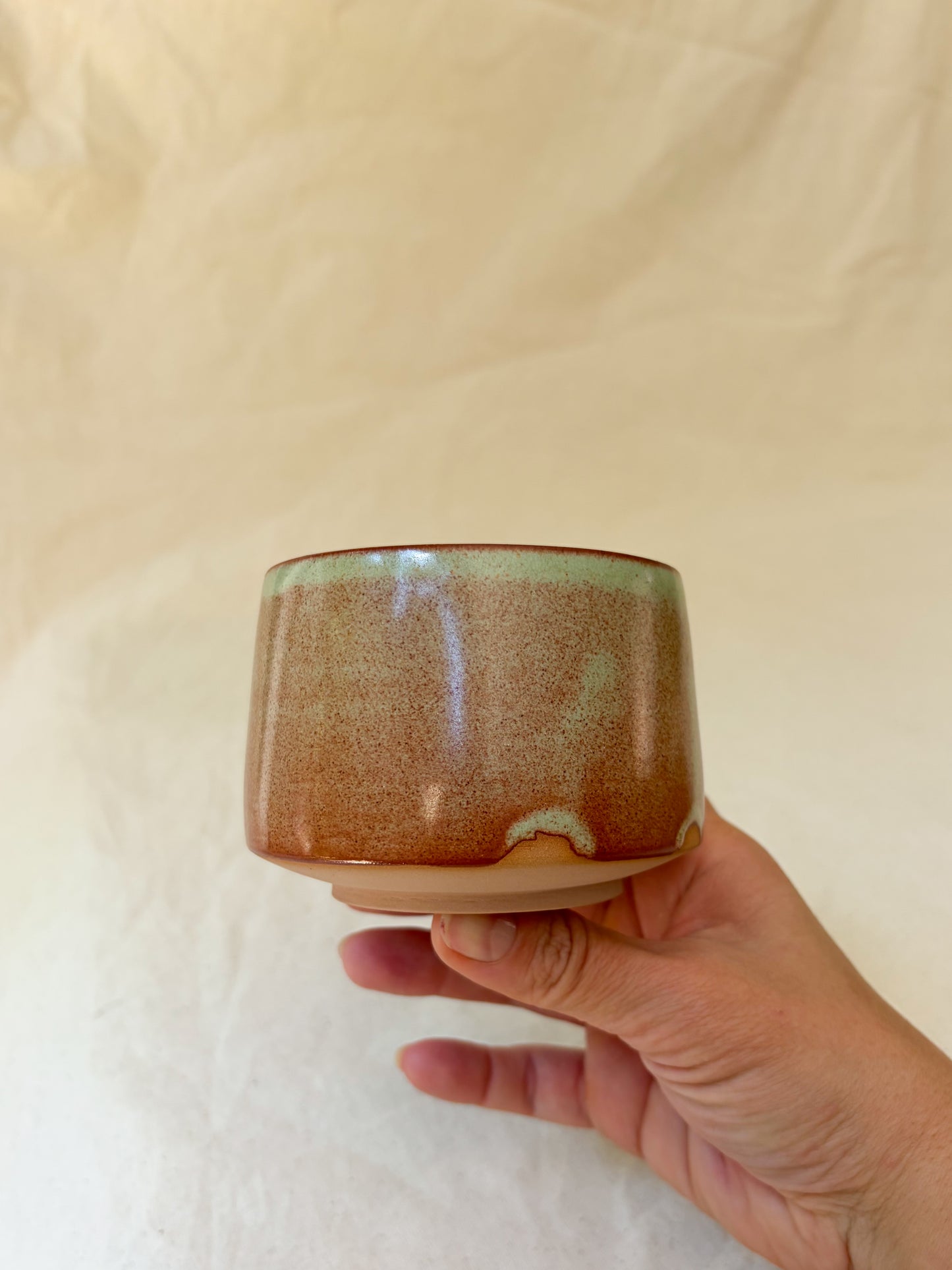 Vaso cafetero cónico