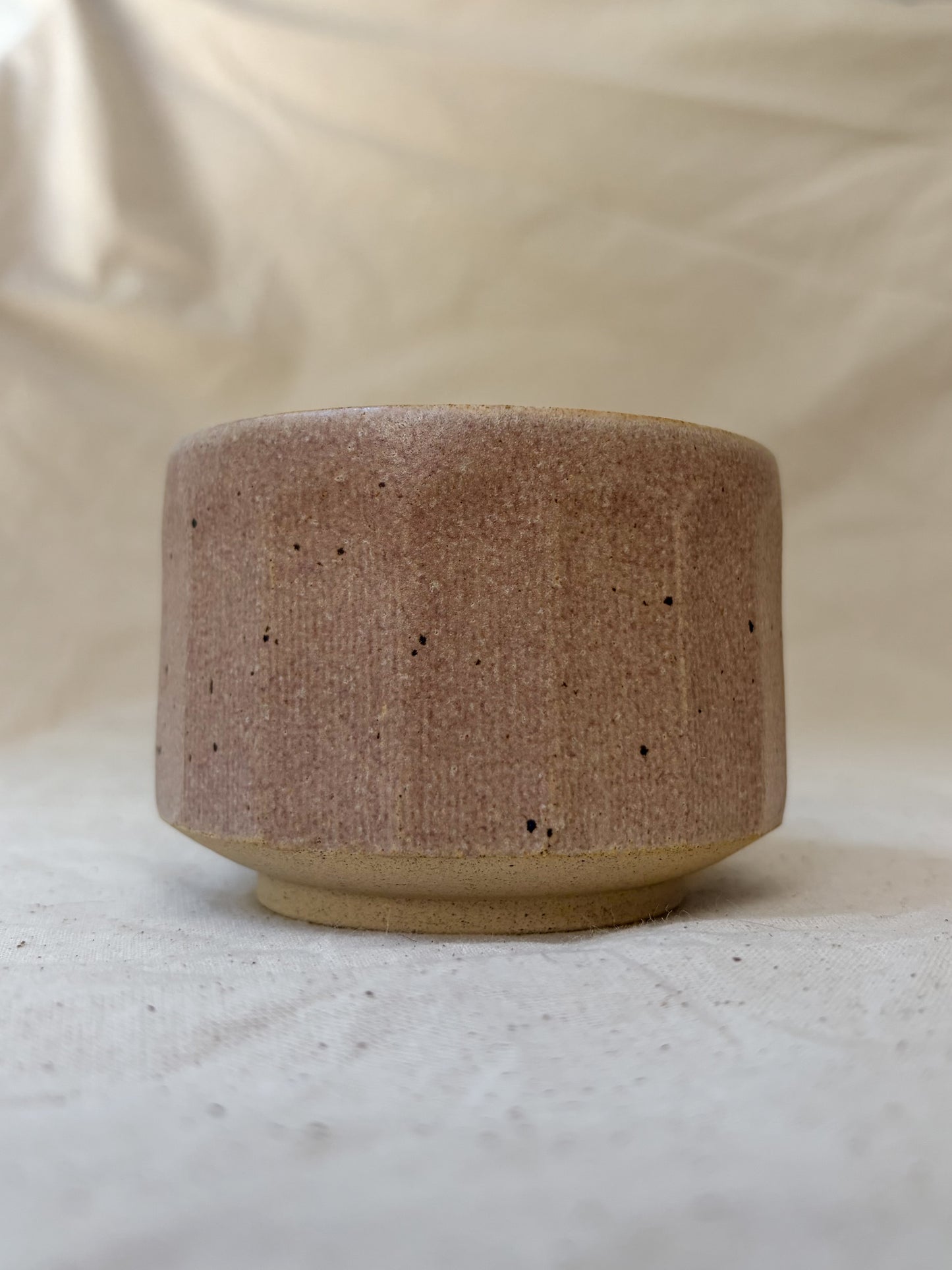 Vaso cafetero facetado