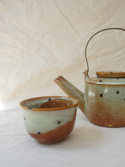 Tetera y vaso (set)